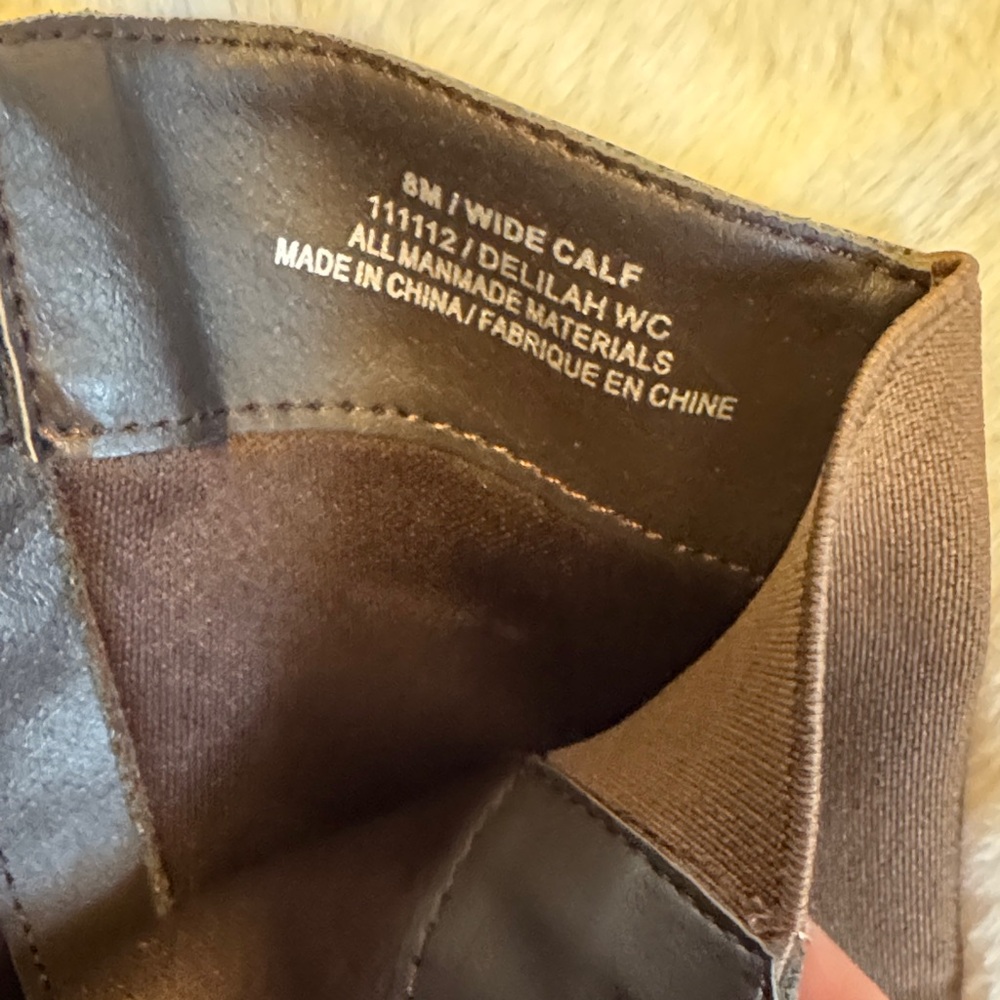 Maurices Brown Knee-High Boots - Picture 2 of 4